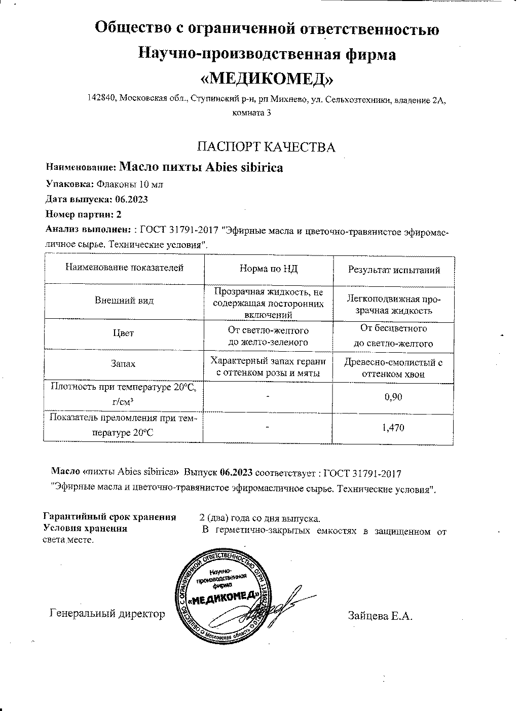Паспорт №062023